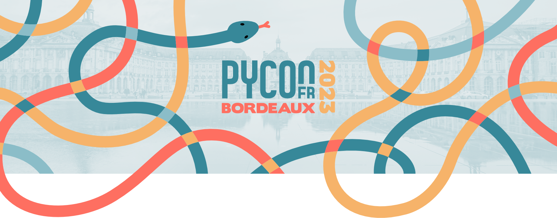 Logo de la PyConFR 2023 à Bordeaux